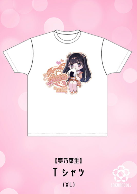 【夢乃菜生】KIKO MIHO NAO BIRTHDAY LIVE 2025 Tシャツ(XL)