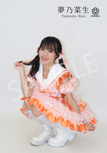 【夢乃菜生】KIKO MIHO NAO BIRTHDAY LIVE 2025　ブロマイド全6種ランダム【3枚セット】