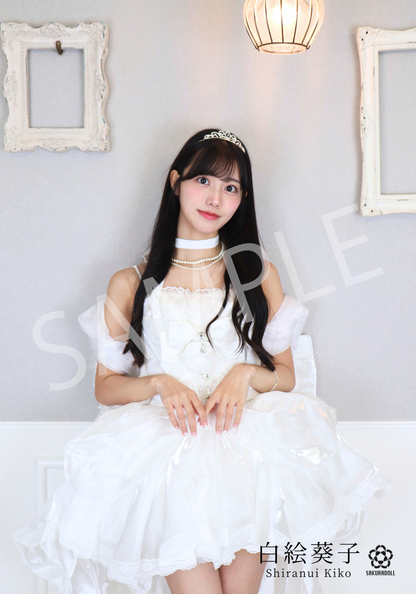 [Shirae Aiko] KIKO MIHO NAO BIRTHDAY LIVE 2025 Bromide (6 types, random) [Set of 3]